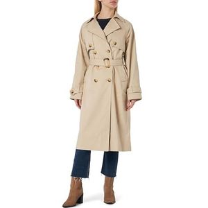 Y.A.S Dames Yasteronimo Trench Coat Noos mantel, Doeskin, XS