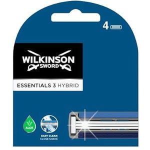 Wilkinson Sword - Extra 3 Essentials Hybrid - Wegwerpscheerapparaten - Pack van 4