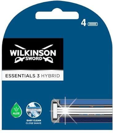 Wilkinson Sword - Extra 3 Essentials Hybrid - Wegwerpscheerapparaten - Pack van 4