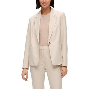 s.Oliver BLACK LABEL - Blazer - Elastische Materiaalmix - Zwart