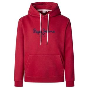 Pepe Jeans - Macbeth Hoodie - Roze - Heren - Katoen