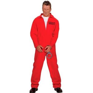 Widmann - gevangenenkostuum, overall, rood, gevangene