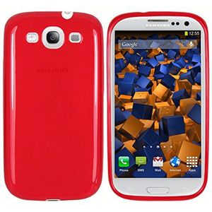 mumbi Hoes compatibel met Samsung Galaxy S3 / S3 Neo telefoonhoes telefoonhoes rood