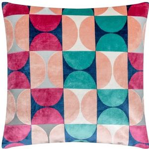 Paoletti Bardot Cut Fluwelen Veer Gevuld Kussen