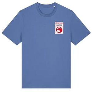 COMPAGNIE DE CALIFORNIE T-shirt voor kinderen, 8 jaar, hemelsblauw, casual, Blauw, 8 Jaren