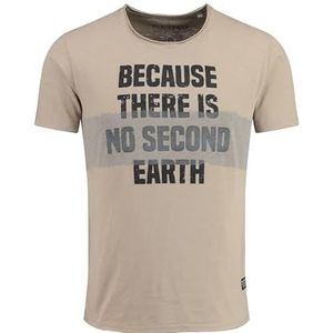 KEYLARGO Heren T-shirts MT Earth Round, zand (1005), S