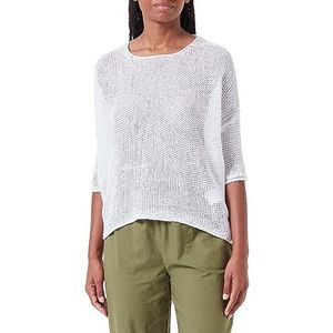 Sidona Dames korte mouwen trui 10430441, wolwit, XS/S, wolwit, XS-S