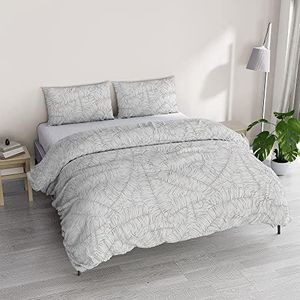 Athena Beddengoed, Made in Italy, tweepersoonsbed, Jane, duifgrijs