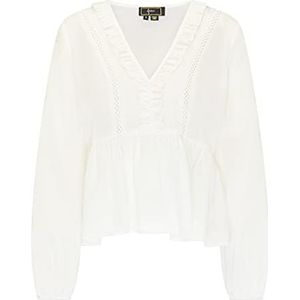 IMANE Damesblouse, wolwit, M