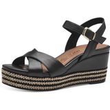 Tamaris Dames Sandaaltje 1-28001-42 003 Maat: 36 EU