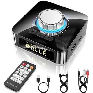 GlasFlength - Bluetooth-ontvanger - 5.4 - Hifi - Met Aux 3,5 mm RCA-kabel