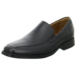 Clarks Tilden Free Loafer voor heren, Zwart leder, 7.5 UK Wide