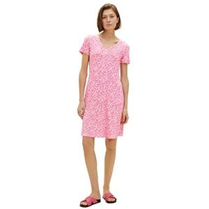 TOM TAILOR Dames Jurk 1035234, 31745 - Pink Geo Design, 42