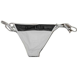 Calvin Klein Dames String Side Tie lr Bikini Onderstukken, wit, L