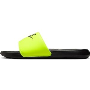 Nike Victori One Slide slippers voor heren, Black Black Volt, 44 EU