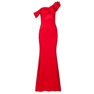 SOHUMAN Betty Dress, Intense rood, one size