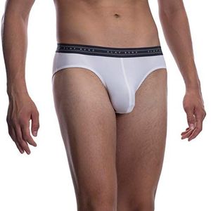 Olaf Benz Heren sportbrief ondergoed, wit, L