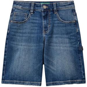 United Colors of Benetton Bermuda, Blauw, 130 cm