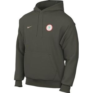 Nike Heren Top Nff M NSW Club Hoodie Po Ft, Cargo Khaki/Fossil Stone, DV2038-325, XS