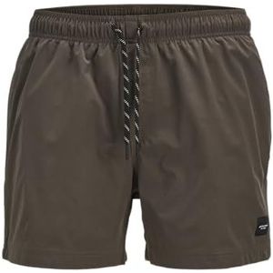 Jpstmaui Jjswim Solid AKM Sn, major brown, XXL