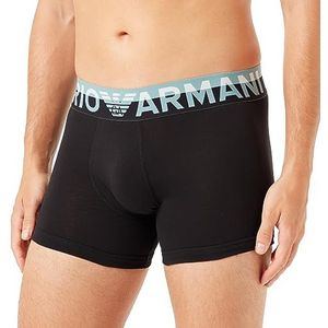 Emporio Armani Megalogo Boxer Shorts voor heren, zwart, S