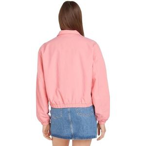 Tommy Jeans Damesjas, windbreaker, overgangsjas, roze, XS