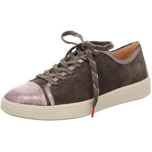 THINK! Turna sneakers voor dames, taupe/combi 3000, 37 EU, smal, Taupe Combi 3000, 37 EU Smal