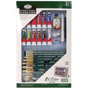 Royal Langnickel RSET-ART3301 Clear View Deluxe Art Set - olieverf