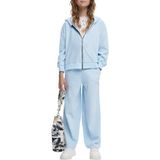 Desigual - Sweatshirt - Effen Kleur - Met Oortjes en Strass-logo