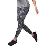 Hardloopbroek Odlo Women Tights Zeroweight Print Reflective Black