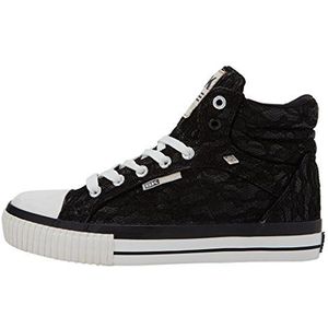 British Knights Dames Dee High-Top, zwart zwart 01, 39 EU