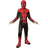 Rubies Official Marvel Spider-Man No Way Home Classic Childs Black and Red Kostume, Kids Superhero Fancy Dress, zwart/rood, Age 7-8 Years/122-128 cm