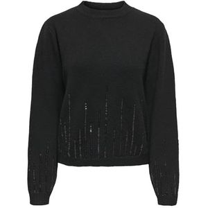 Jacqueline de Yong - Jdymadison Life On - Trui - Zwart - Dames