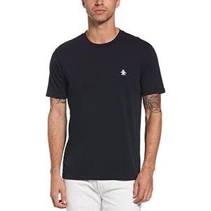 ORIGINAL PENGUIN Heren KNT Graph Pride Chest Pete T-Shirt, Donkere Saffier, L