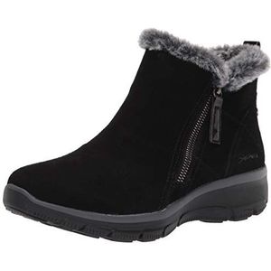 Skechers Trekkingschoenen voor dames, winterlaarzen, Zwart, 37 EU Large