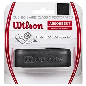 Wilson Unisex basisgripband Cushion Aire Classic Perforated, zwart, 1 stuk, WRZ4210BK