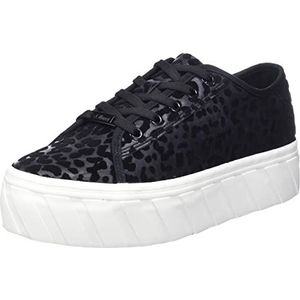 s.Oliver Dames 5-5-23612-39 Sneaker, Black Leopard, 39 EU