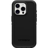 OtterBox Defender XT-hoes voor iPhone 15 Pro met MagSafe, schokbestendig, valbestendig, ultrarobuust, 5x getest volgens militaire standaard, Zwart, Zonder Verpakking