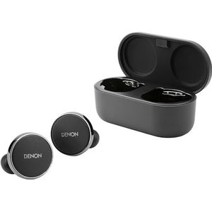 Denon PerL Pro Premium True Wireless oordopjes, gepersonaliseerd geluidsprofiel aangedreven door Masimo Adaptive Acoustic Technology, Lossless Audio, ruisonderdrukking, waterbestendig, met ingebouwde