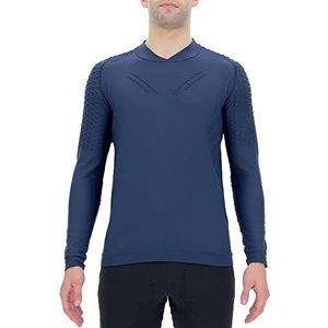 UYN Heren shirt met lange mouwen O102093 (1 verpakking), dress blue, L