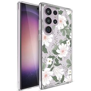 Rifle Paper Co. Samsung Galaxy S23 Ultra hoesje voor vrouwen [6,8 inch] [3,7 m valbescherming] [Draadloos opladen] bloemenprint telefoonhoesje voor Samsung Galaxy S23 Ultra - Anti-kras,