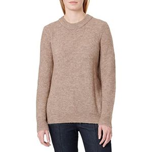 Object Dames Objellie L/S O-Neck Noos Pullover, fossiel, L