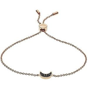Emporio Armani damesroos goudkleurige sterling zilveren armband