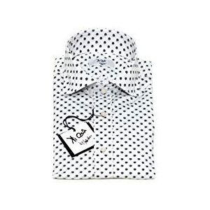 Kiosa by Matteo Bosio Kiosa herenhemd van katoen, design 09, maat 39