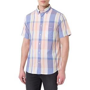 Gant - 3250068 - Overhemd - Katoen - Madras - Korte Mouwen