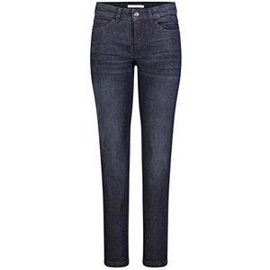MAC Jeans Dames Angela Straight Jeans, blauw (Dark Blue Authentic Washed D833), 46W x 32L
