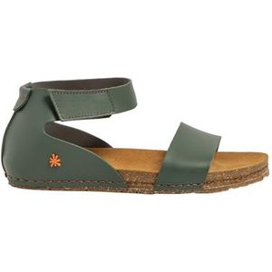 Art 0382 Creta, platte damessandalen, foliage, maat 36, Foliage, 36 EU