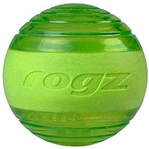 Rogz Rogz Yotz Squeekz - Squeaky hond bal speelgoed 640mm blauw, Kalk