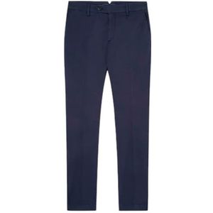 Hackett London Heren linnen multi streep broek, blauw (Navy Blazer), 40W/28L, Blauw (marine Blazer), 40W x 28L