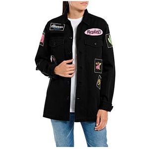 Replay Dames W2091 hemd, 099 Blackboard, S, 099, blackboard, S